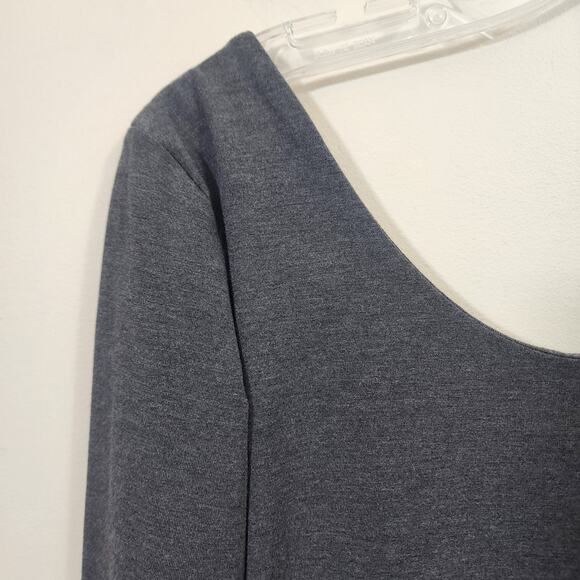 Hatch 3/4 sleeve bodycon maternity dress with shelf bra woman's size medium - Picture 5 of 7